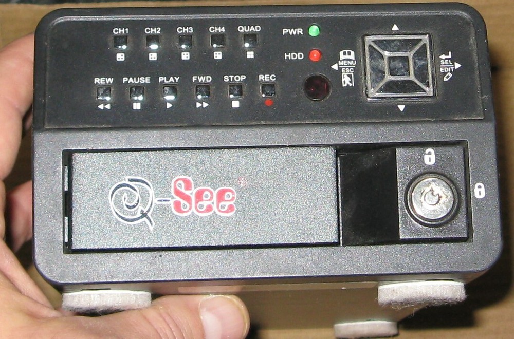 Q-see 4 Channel Analog Video Camera Recorder?