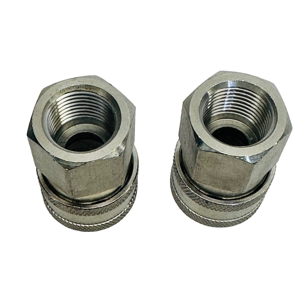 (LOT OF 2) VELOCITY 1/2" QUICK CONNECT COUPLER SOCKET