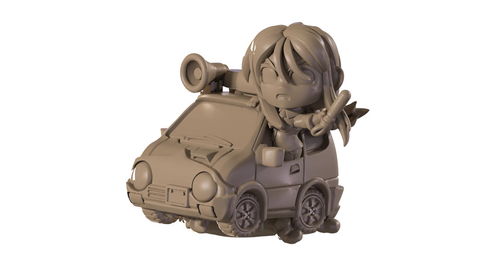 Capsule Chibi - Miyuki W/Car