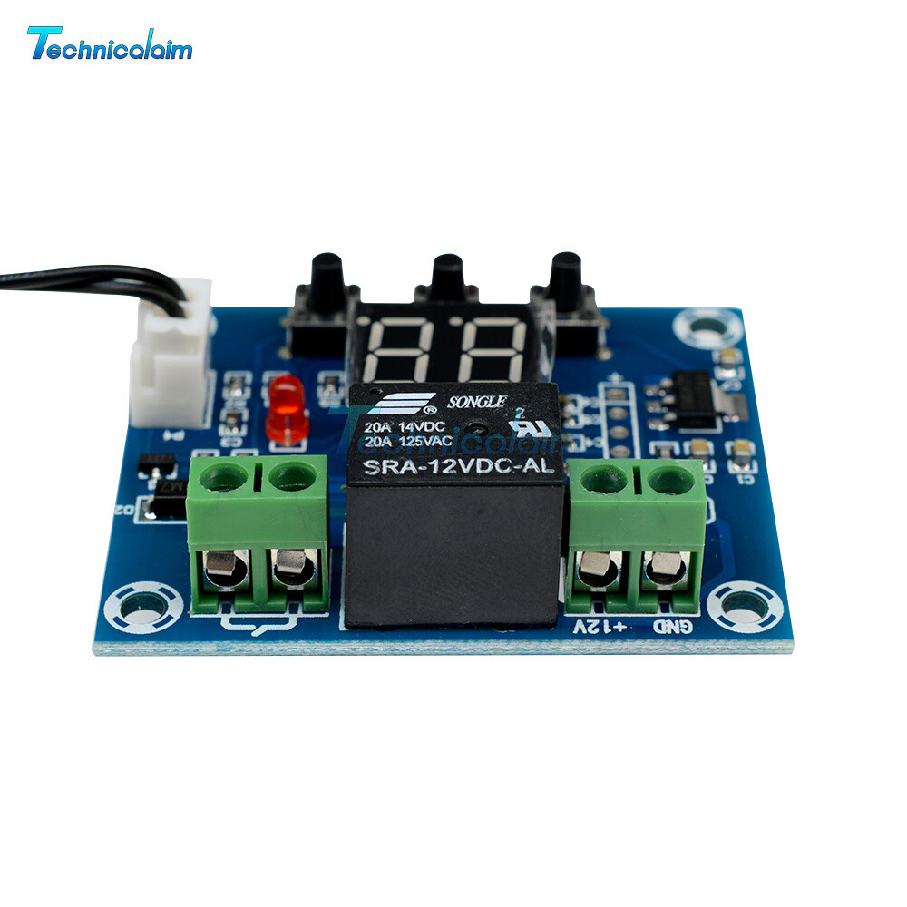 Digital DC12V LED Soil Moisture Sensor Humidity Watering Relay Controller Module