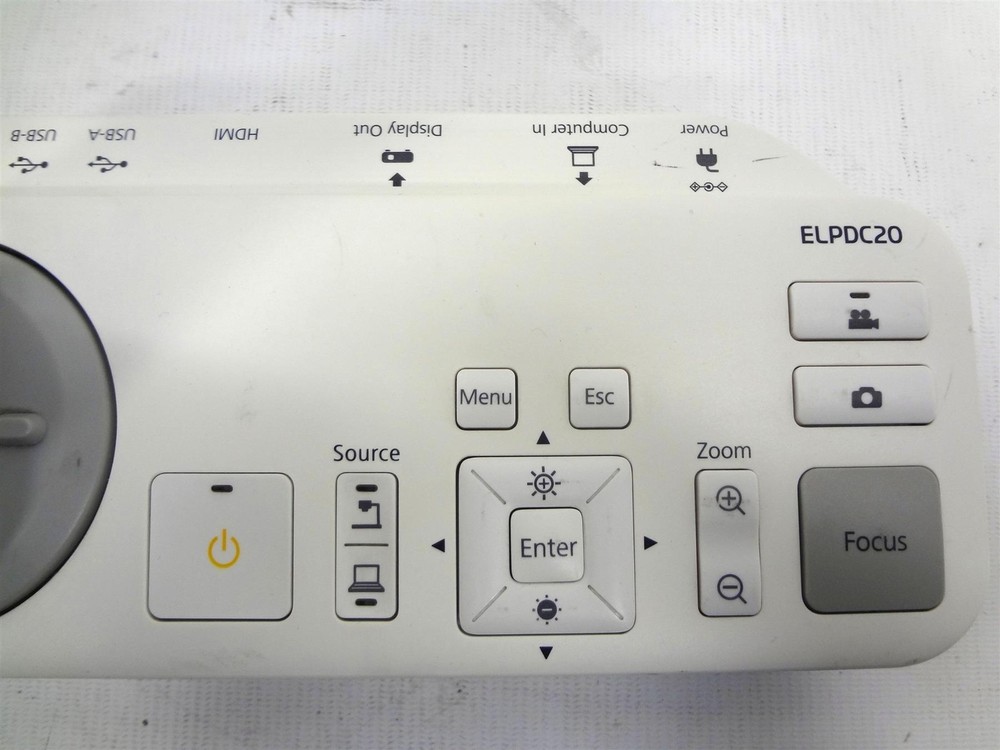 Epson ELPDC20 HD Document Camera - HDMI - Tested