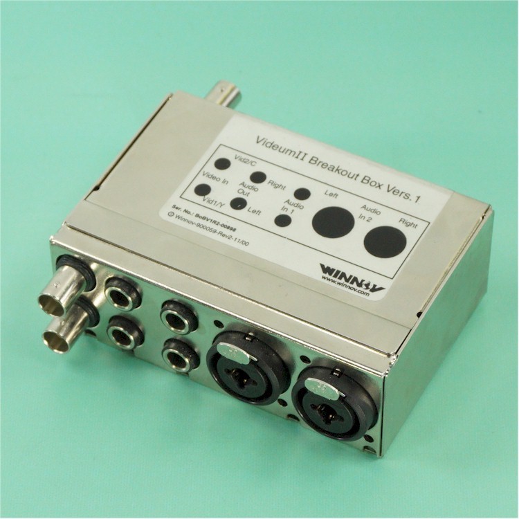 WINNOV Videum II Breakout Box Vers.1 *OPEN BOX!*