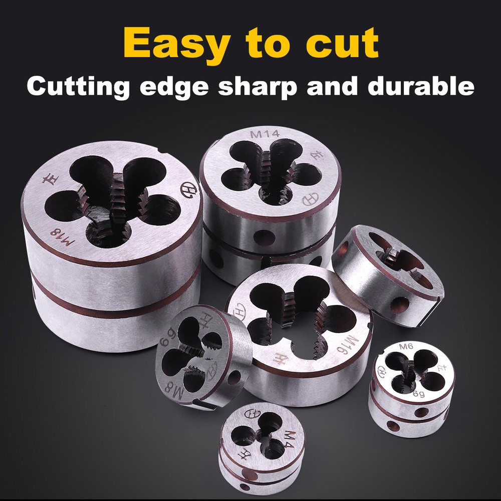M14*2.0mm Metric Left hand Die Pitch 2.0 Thread Threading Tools Bit Working