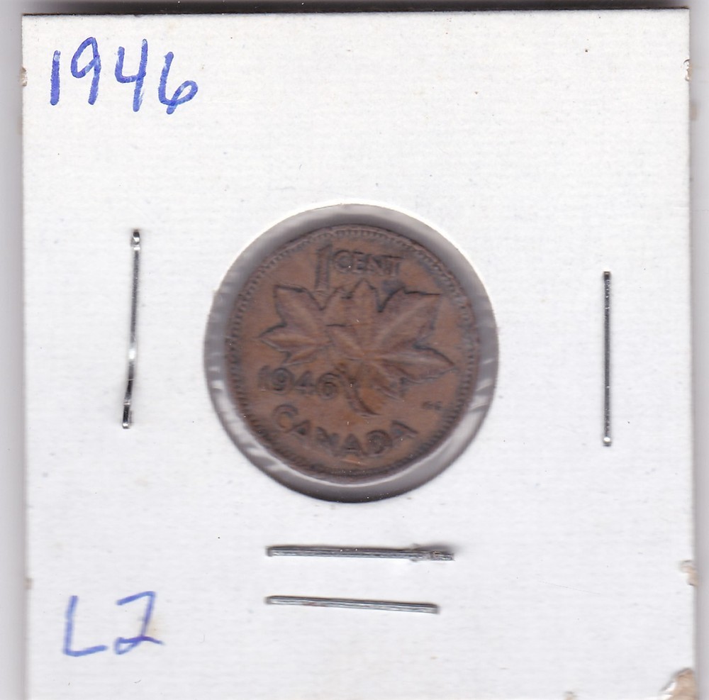 1946 Canada One Cent L2