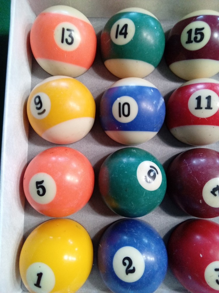 Used Billiard Balls