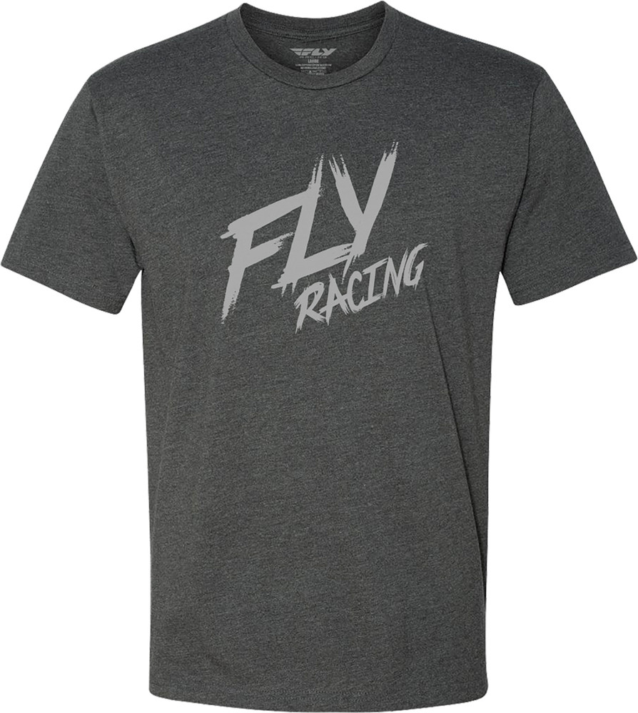 Fly Brawl Tee Charcoal 2XL