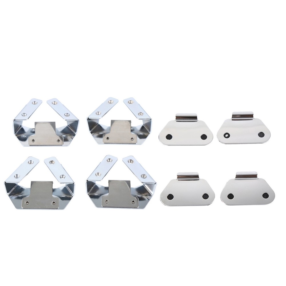 Saddle Bag Latch Lids Hardware Hinge Lock Kit For Harley Touring Model 1993-2013