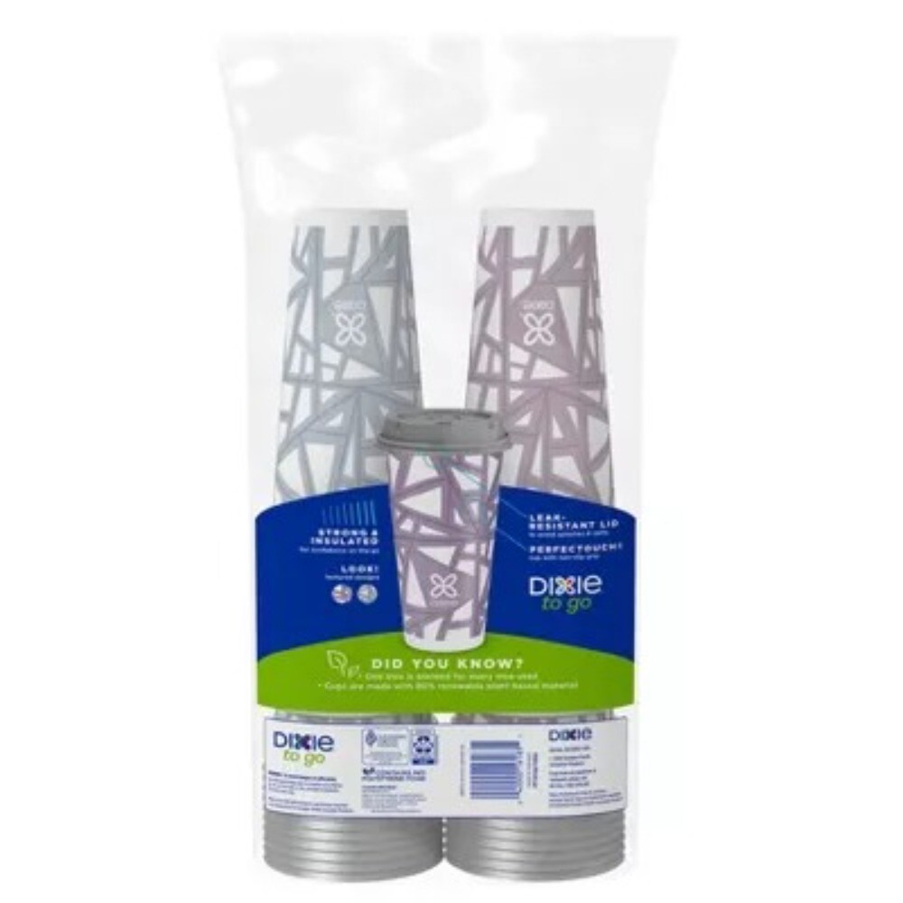 Dixie To Go Disposable Hot Cups - 20oz