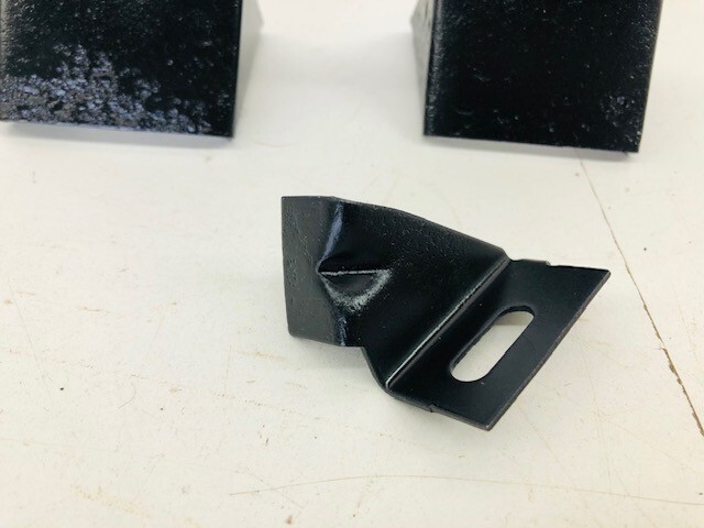 1971-73 Mustang Lower Windshield Bracket Set - Driver Quality
