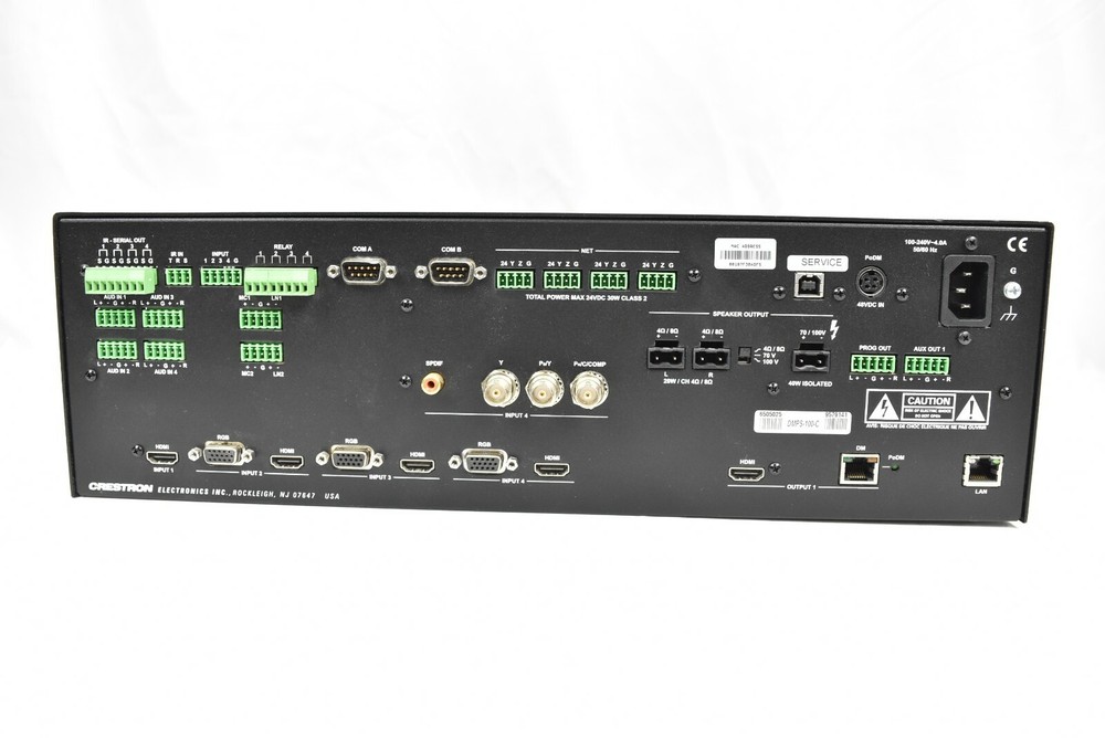 Crestron DMPS-100C Digital Media Presentation System 100