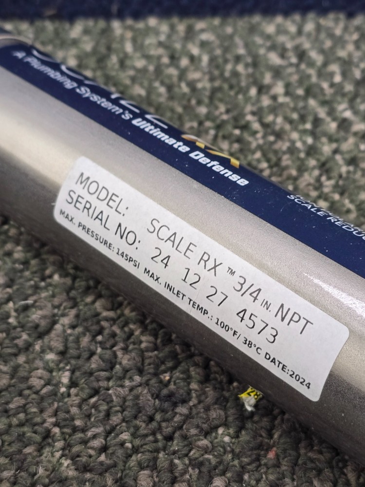 American Valve ScaleRX 3/4" Water Heater Descaler and Scale Prevention System