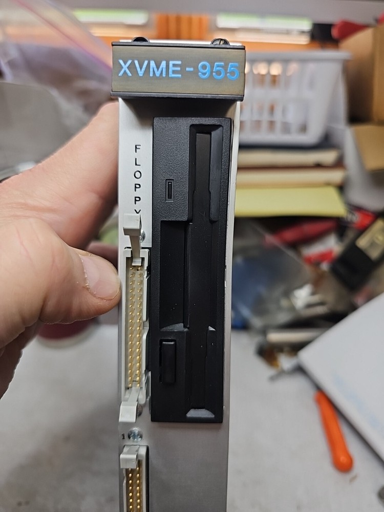 Xycom XVME-955 Storage Module 3.5" Floppy/Hard Drive *W/HDD* for MV Controller