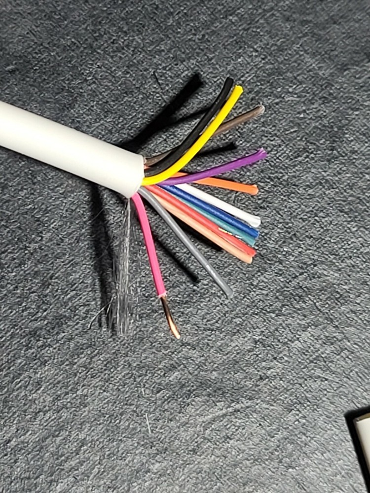 Southwire 22/12C Solid Communications/Fire Alarm Cable FPLP Plenum White /50ft