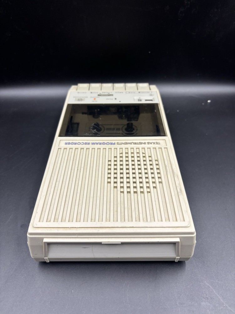 Texas Instruments Program Recorder Model PHP2700 Portable Cassette Player 1980’s