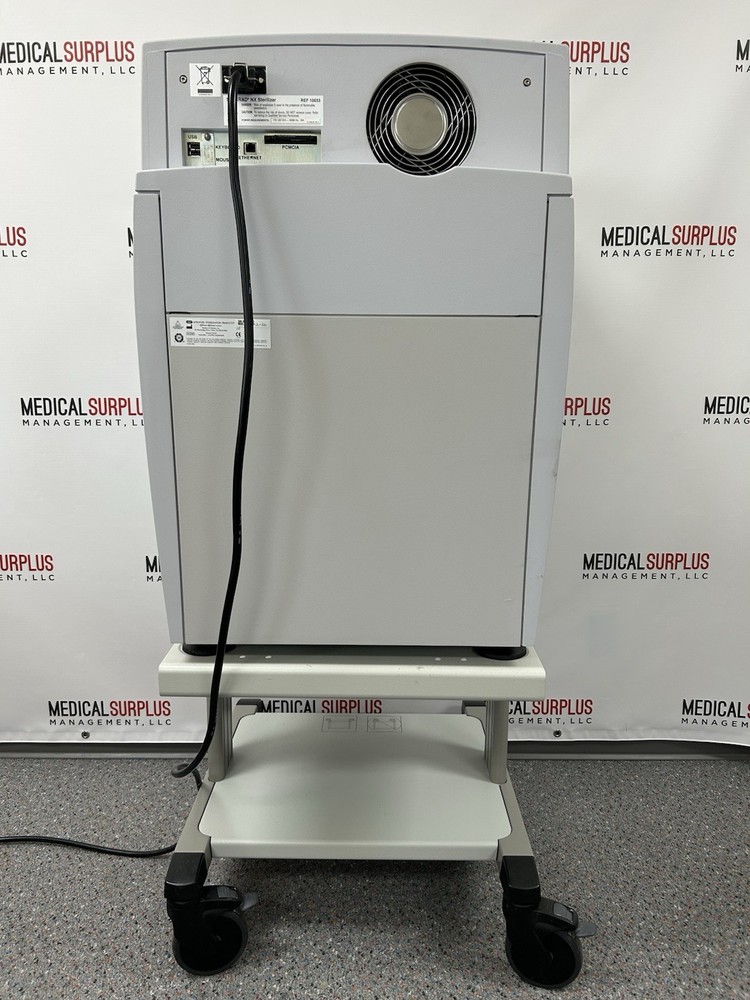 ASP Sterrad NX Plasma Sterilizer System Ref 10033 w/Rolling Cart