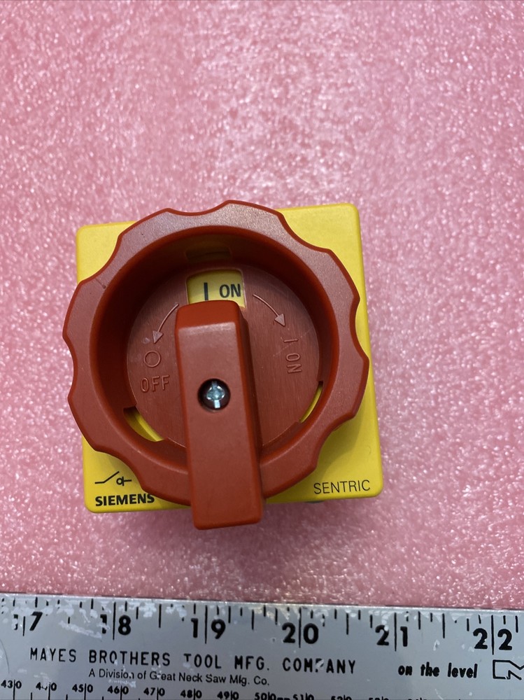Siemens Sentric On Off Switch