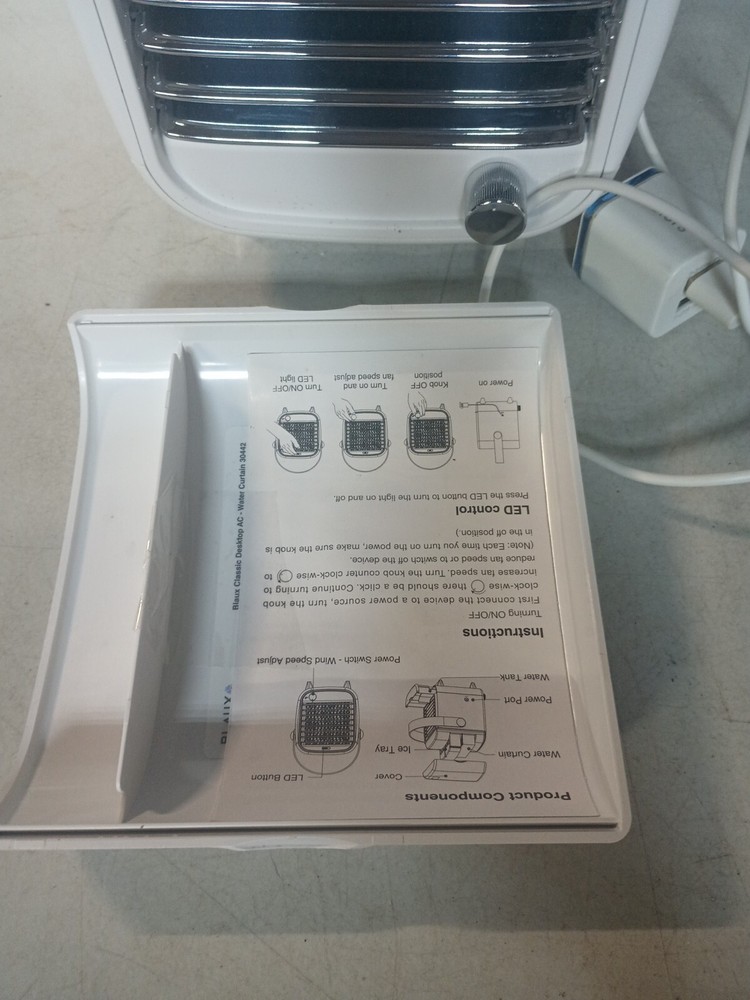 NEW Blaux Blast Auxiliary Portable AC-G2 Mini Personal Air Conditioner Cooler