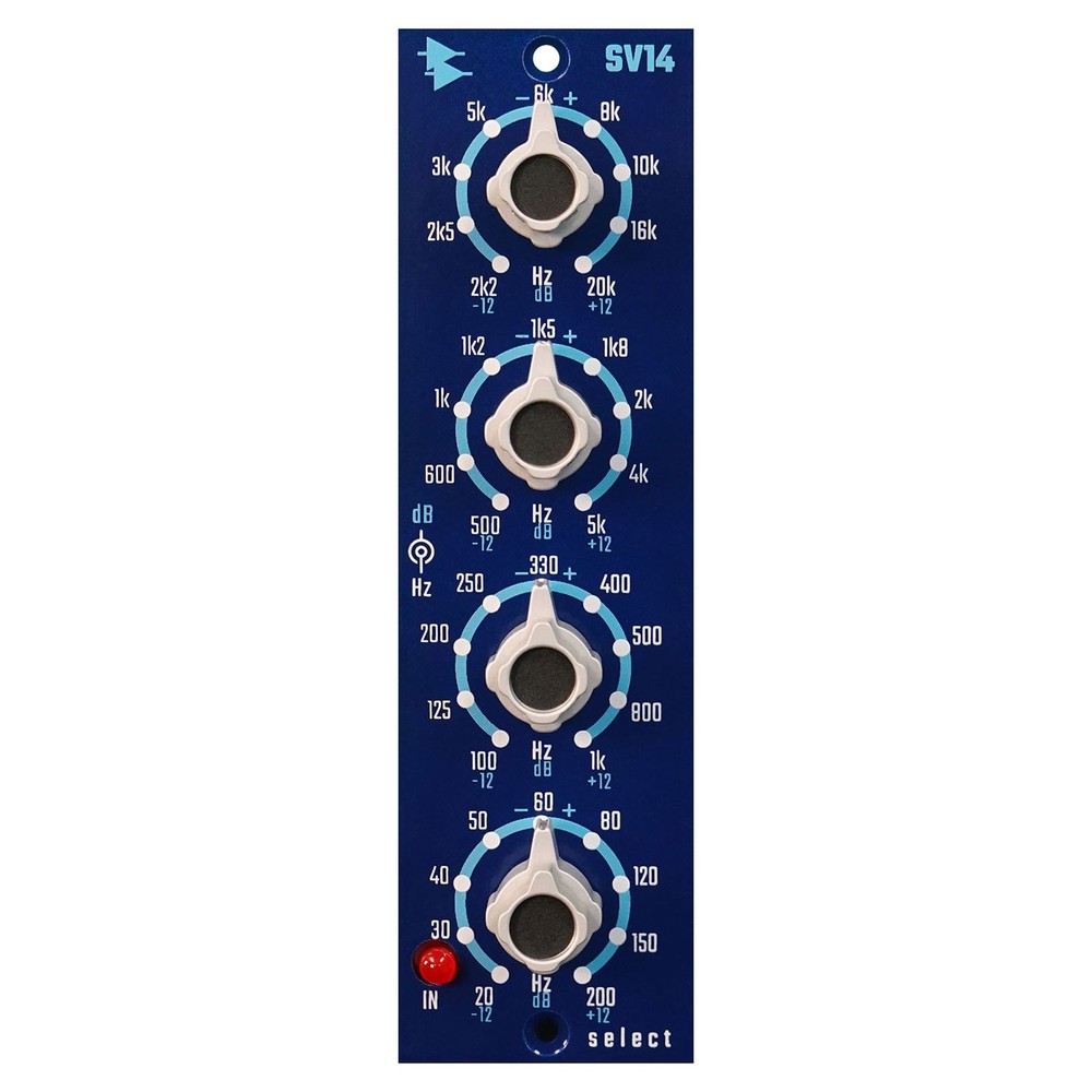 API Select SV-14 500 Series Parametric EQ Module - Reengineered APSI 562 EQ