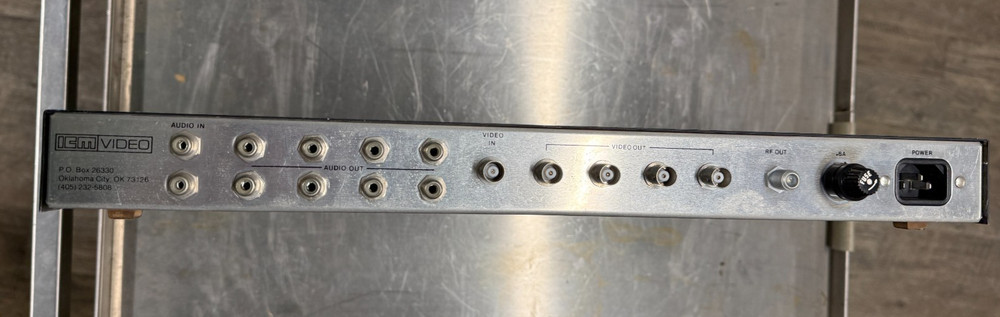 ICM VC2000P Video Corrector / Processing Amplifier — Powers On — With Manuals