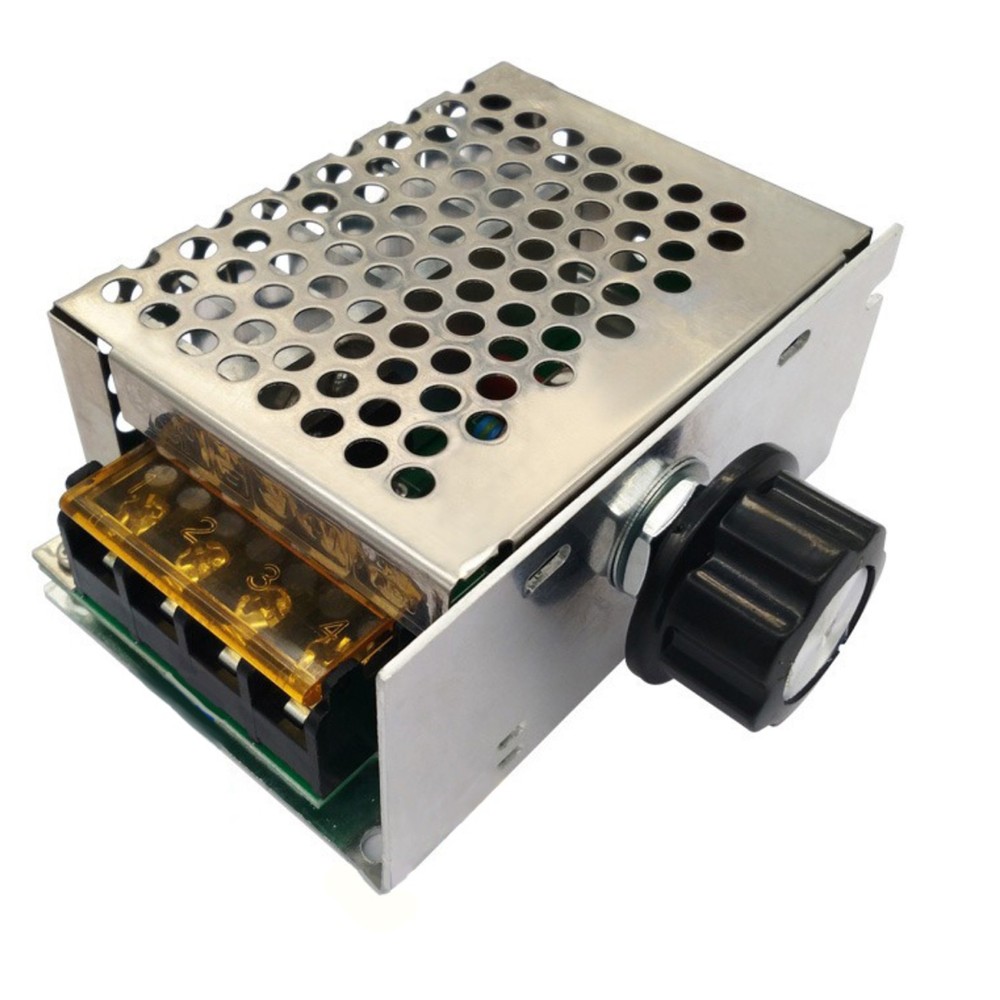 4000W High Power Thyristor Electronic Voltage AC 220V Regulator Control Switch a