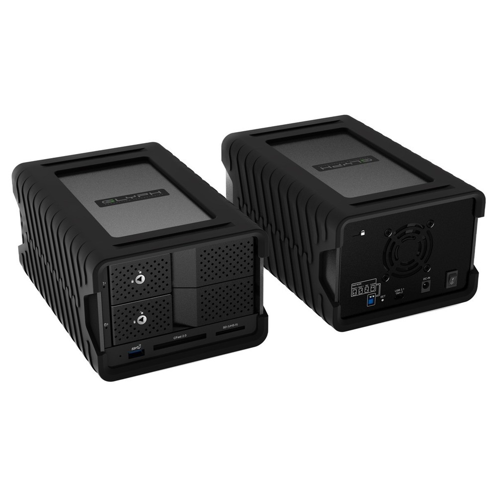 Glyph Technologies Blackbox PRO RAID 16TB (2x8TB) 2-Bay USB-C 3.2 Gen 2 Array