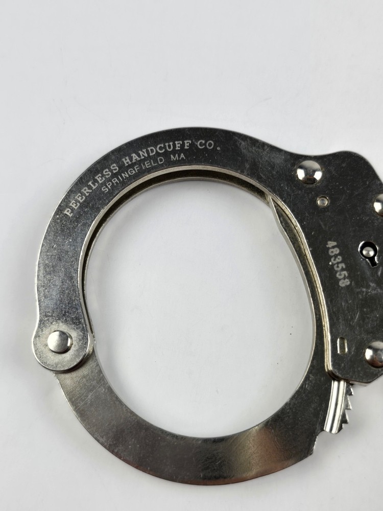 Peerless Handcuffs & Key Model 700c Working Great No Issues