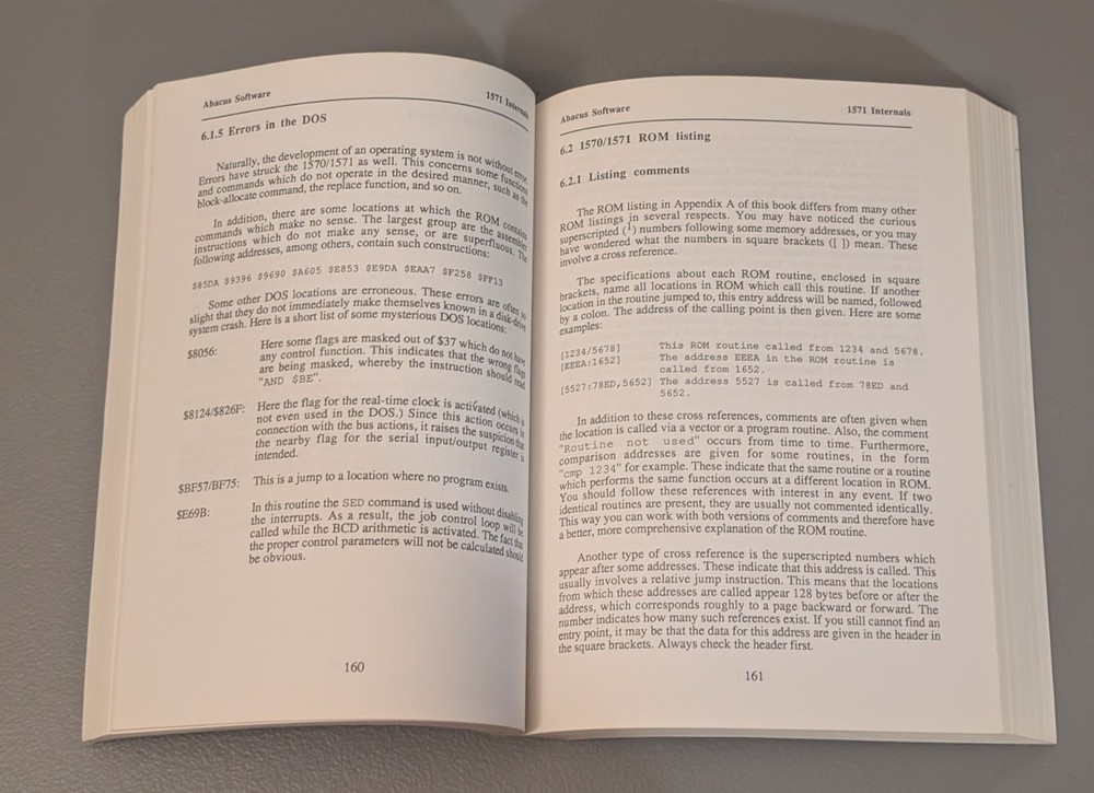 Commodore 1571 Internals C-128 - 1986 Abacus Reference #4 - 80s Data Becker Book