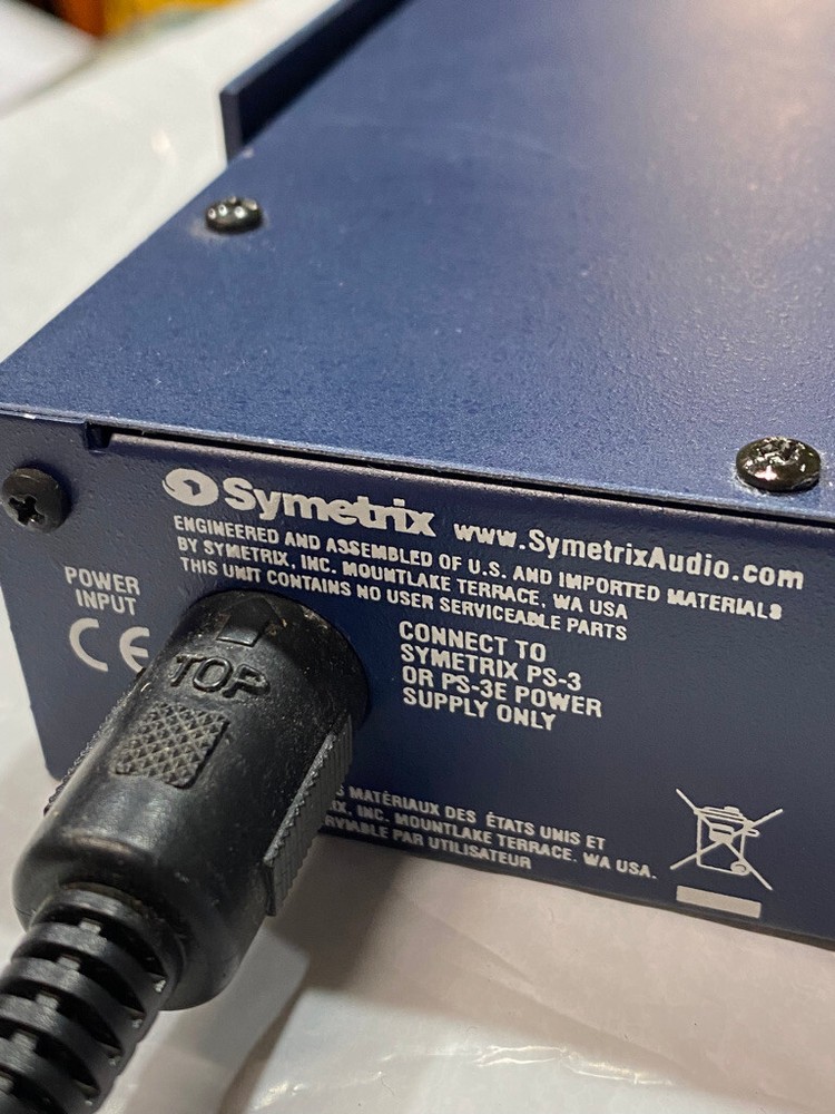 Symetrix 322 - 2 Input 2 Output Multi-Function DSP Processor With rack mount