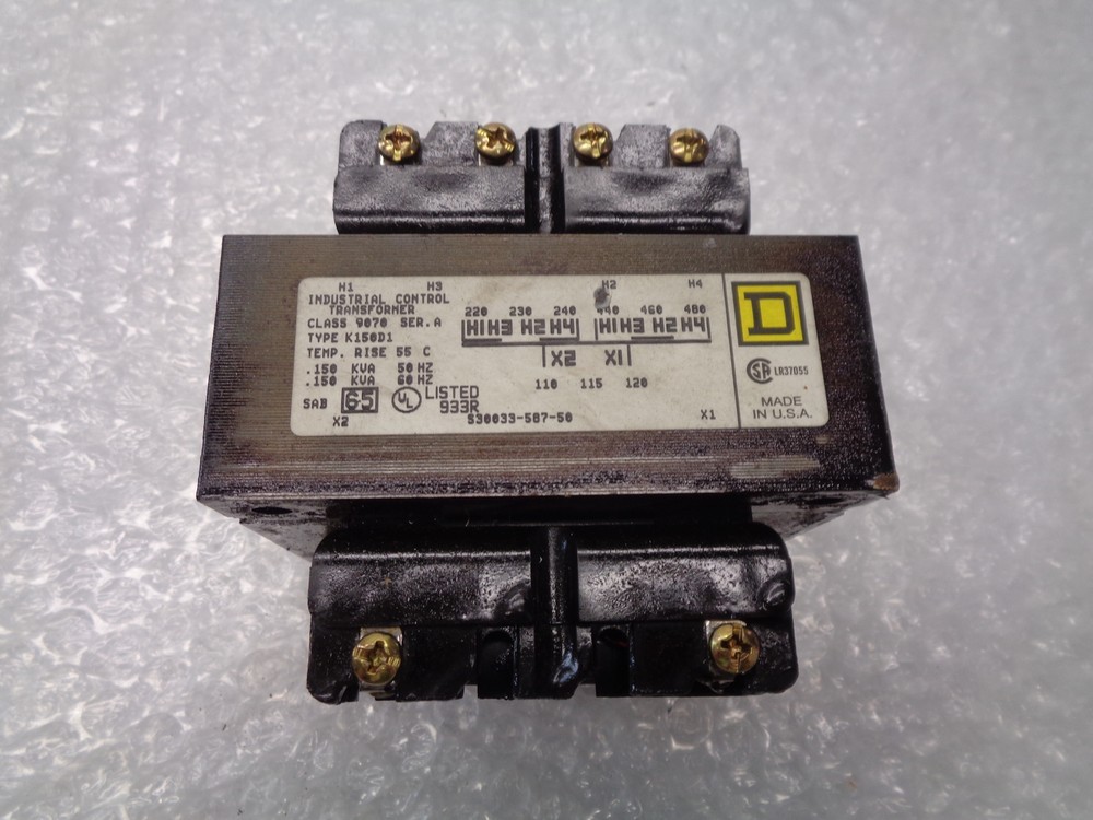 SQUARE D 9070-K150D1 TRANSFORMER NSNP