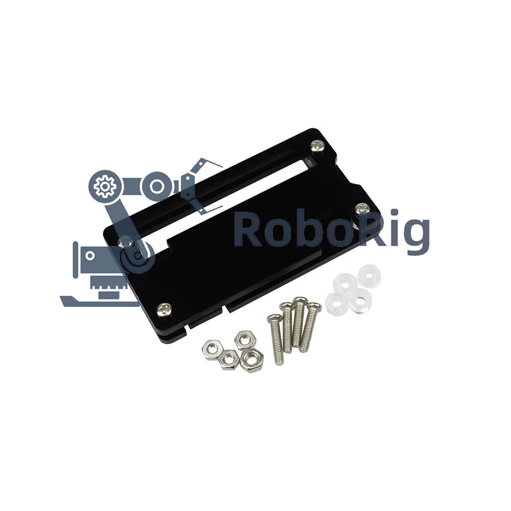 Black Raspberry Pi Acrylic Zero Case Shell Acrylic Case Protection Black Box M