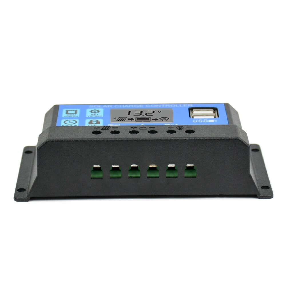 Solar Panel Charge Controller 12V 24V 60A Automatic Universal USB LCD Dispaly