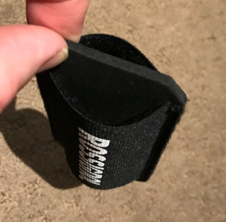 **ROSSIGNOL STRAP BINDING ACCESSORY PART BLACK 5 3/8" X 2 1/4"