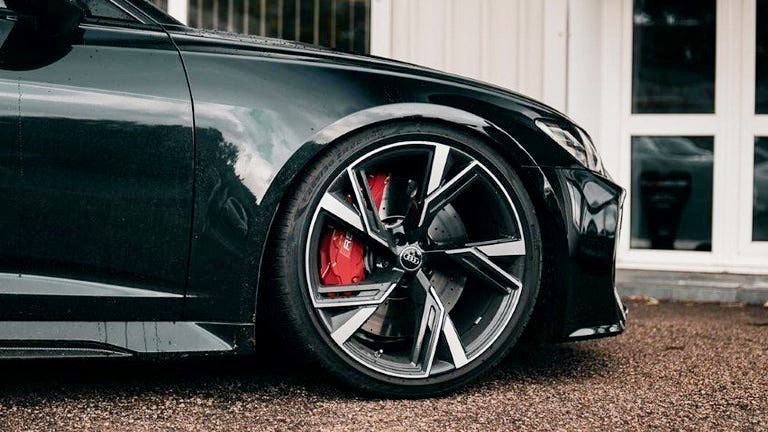 AUDI RS6 RS7 (C8) EVOLUTION LOWERING LINKS KIT S6 S7 (HIGH PRECISION ADJUSTMENT)