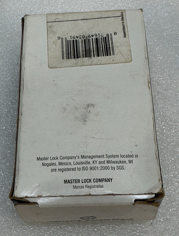 Master Lock No 5 Commercial Lock Keyed Alike 5KA Padlock 2 keys