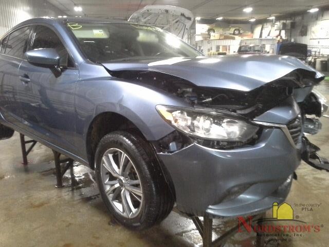 2014 Mazda 6 Driver Front Headrest Only Gray Vinyl