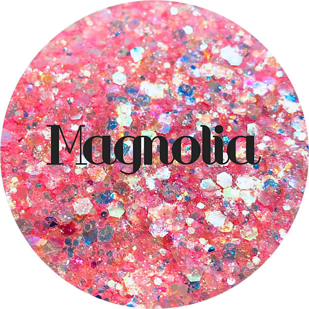 Premium Polyester Glitter - Coral Chunky Mix