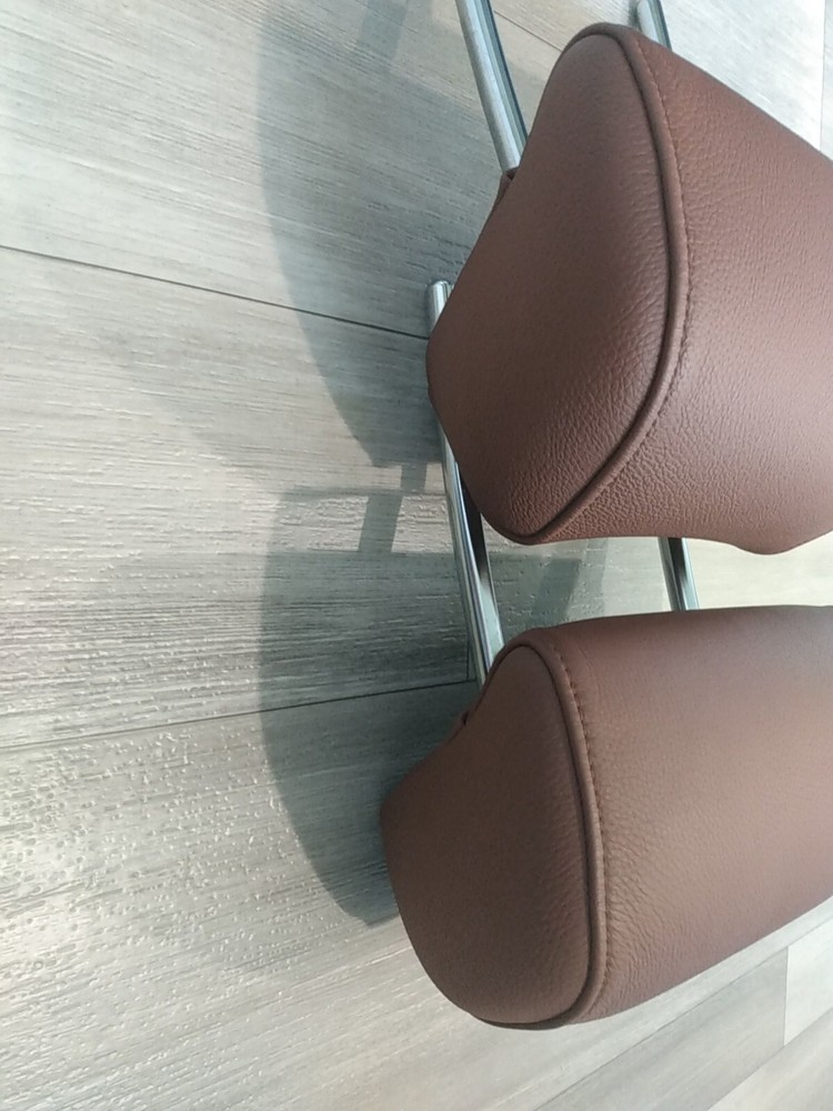 07 BMW 550i Brown Leather Headrest OEM