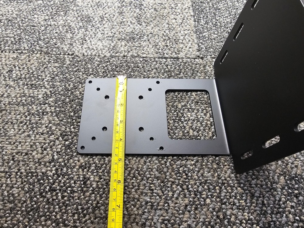 Vesa Plate/Peripheral Tray Combo Assembly 62584-104, Black