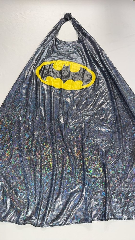 Batman Logo Holographic Cape by Six Flags