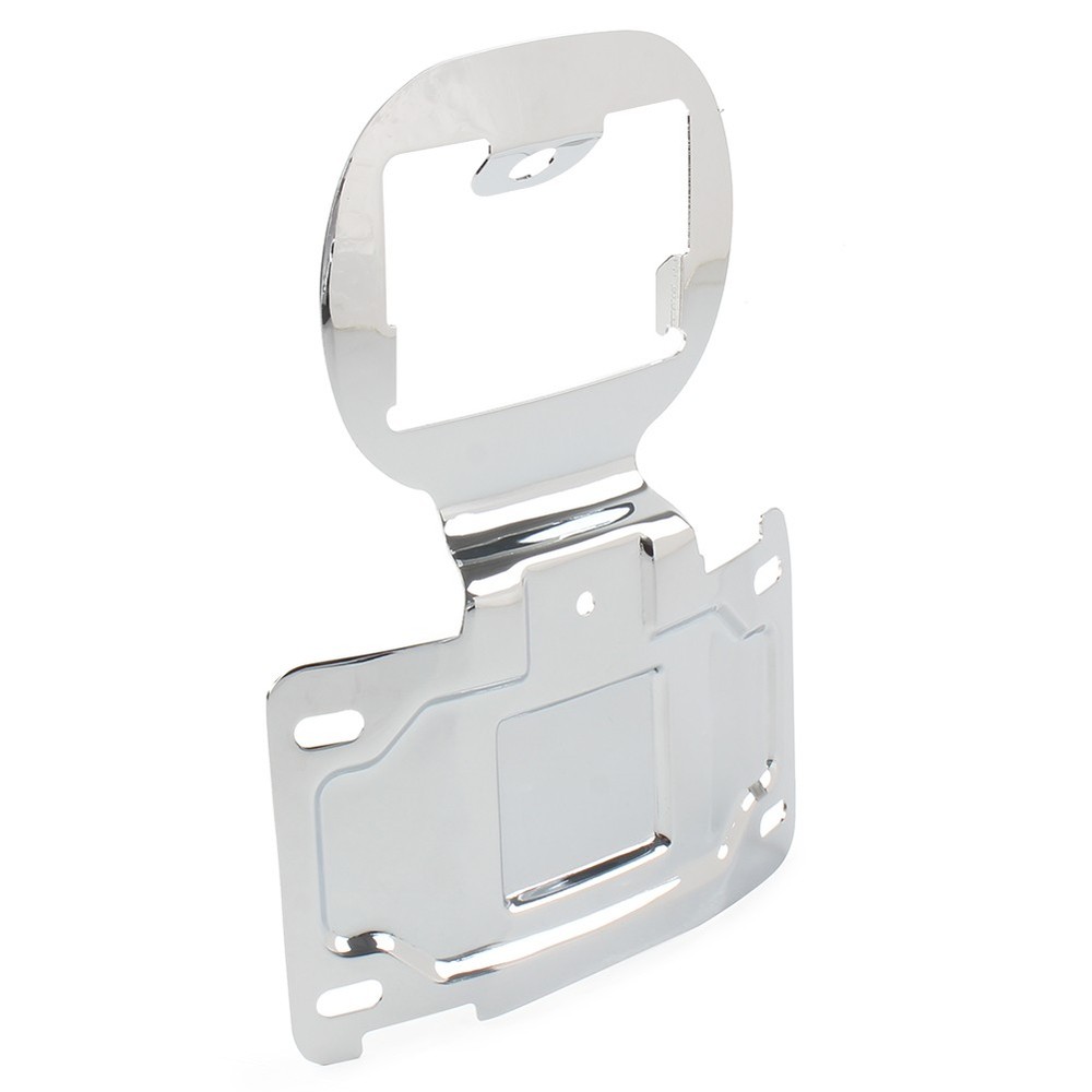 License Plate Relocation Bracket Mount Kit for Black Harley Touring