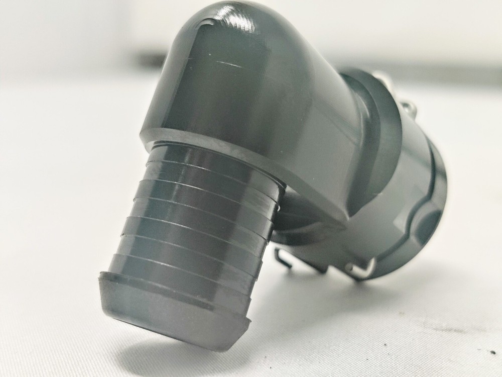 N54 Billet 90 Degree Coolant Tank fitting