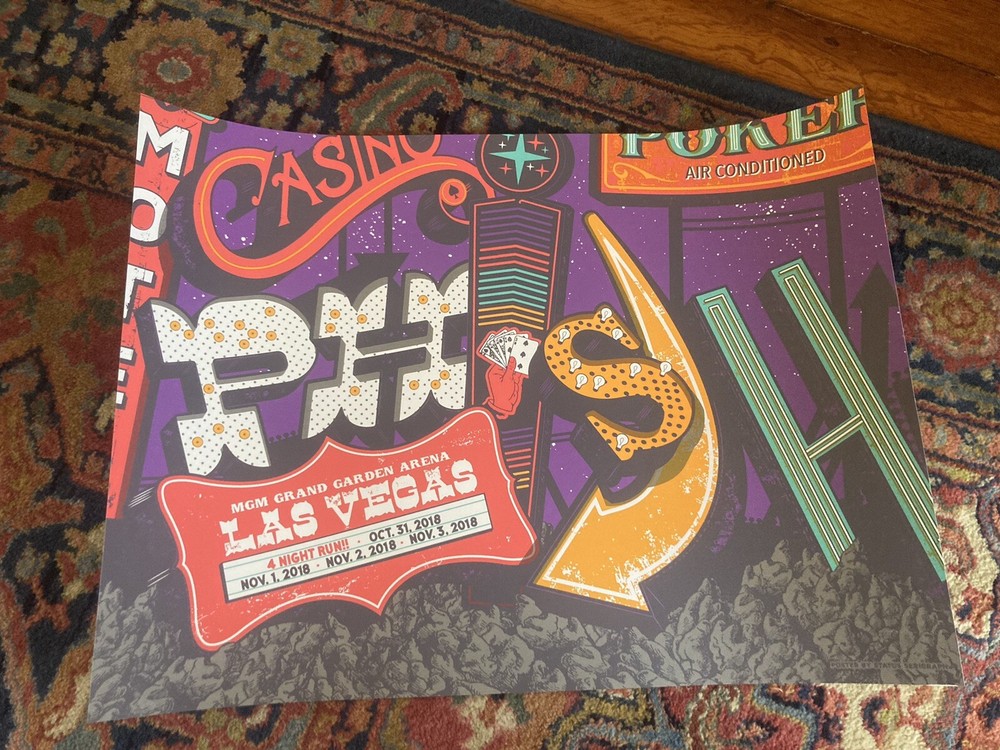 2018 Phish Poster Halloween Helton