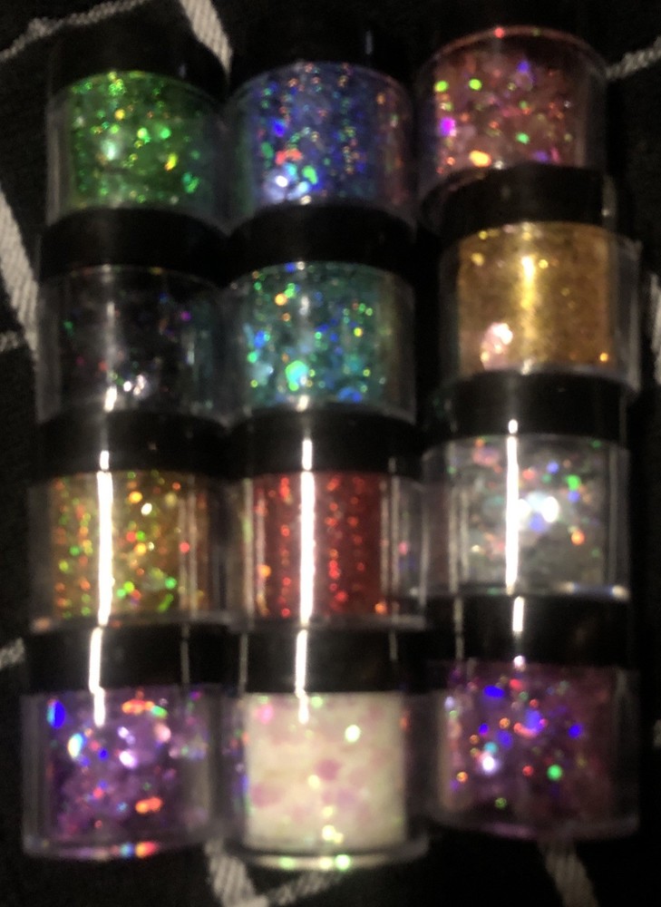Chunky Glitter Groovy Colors!