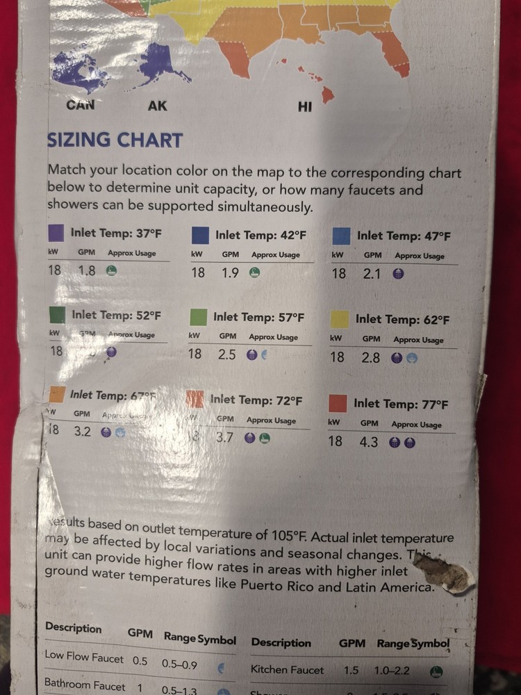 Ecosmart ECO 18 Electric Tankless Water Heater, 18 KW at 240 Volts with Patented