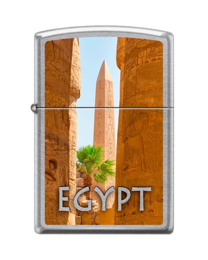 Zippo Lighter- Personalized Engrave Obelisk Egypt #Z5387