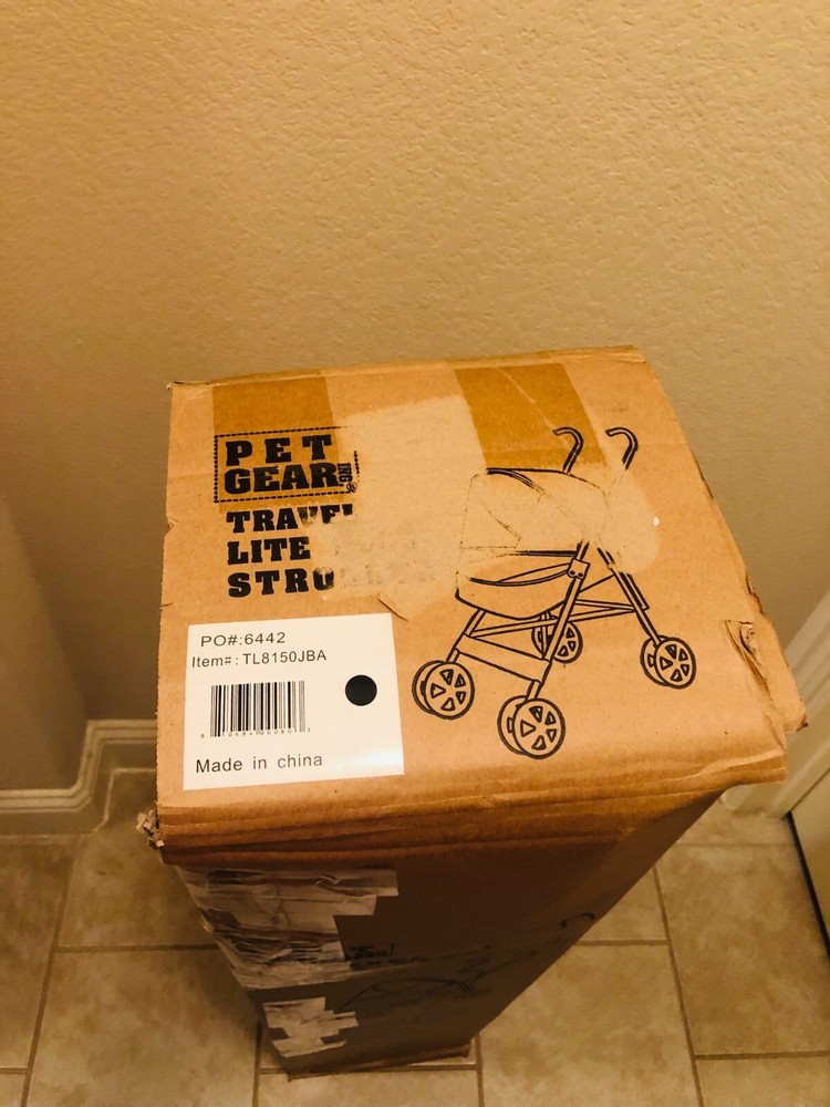 Pet Gear Travel Lite Plus Stroller, Compact, Easy Fold No Assembly Required