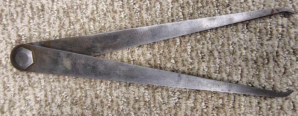 🗽 VINTAGE STARRETT 20" ID/OD CALIPER