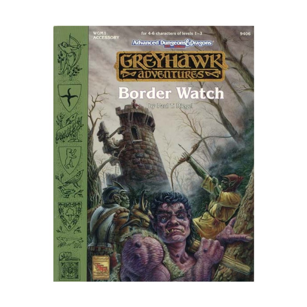 TSR Greyhawk Border Watch VG+