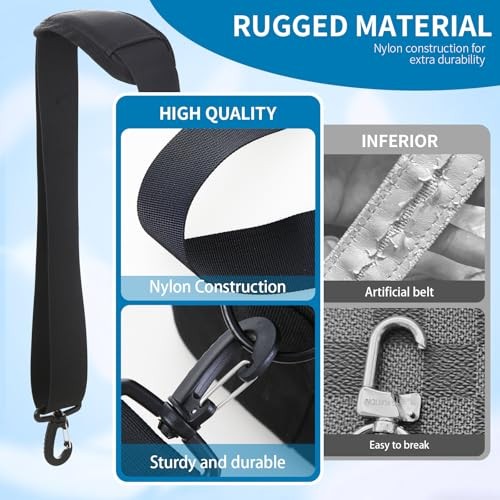 63" Adjustable Shoulder Strap Compatible with Veto Pro Pac,with Detachable