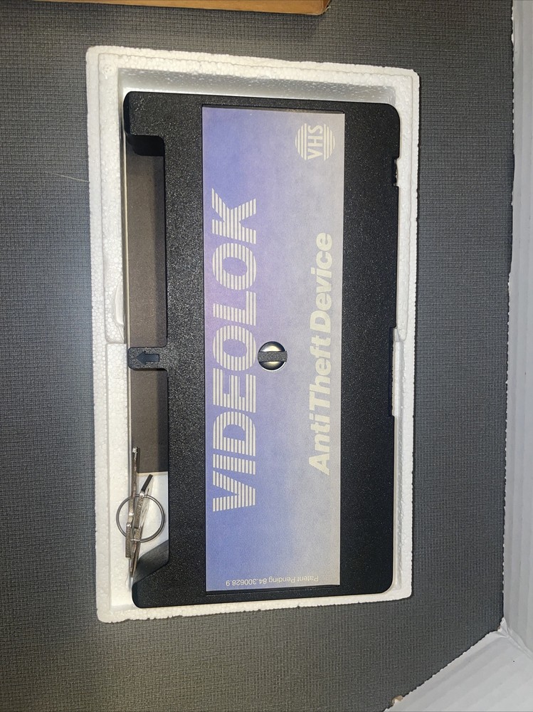 Betamax Videolok Ant Theft Device NCI Electronics Security Device Complete